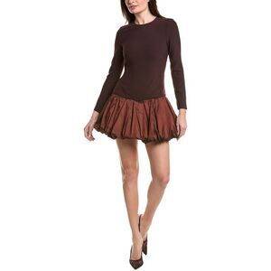 Carla Ruiz Womens Mini Dress, Brown